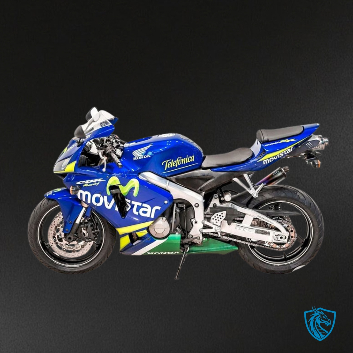 Honda CBR600RR (2005-2006) Blue & Green Movistar Fairing Kit | ABS Bodywork
