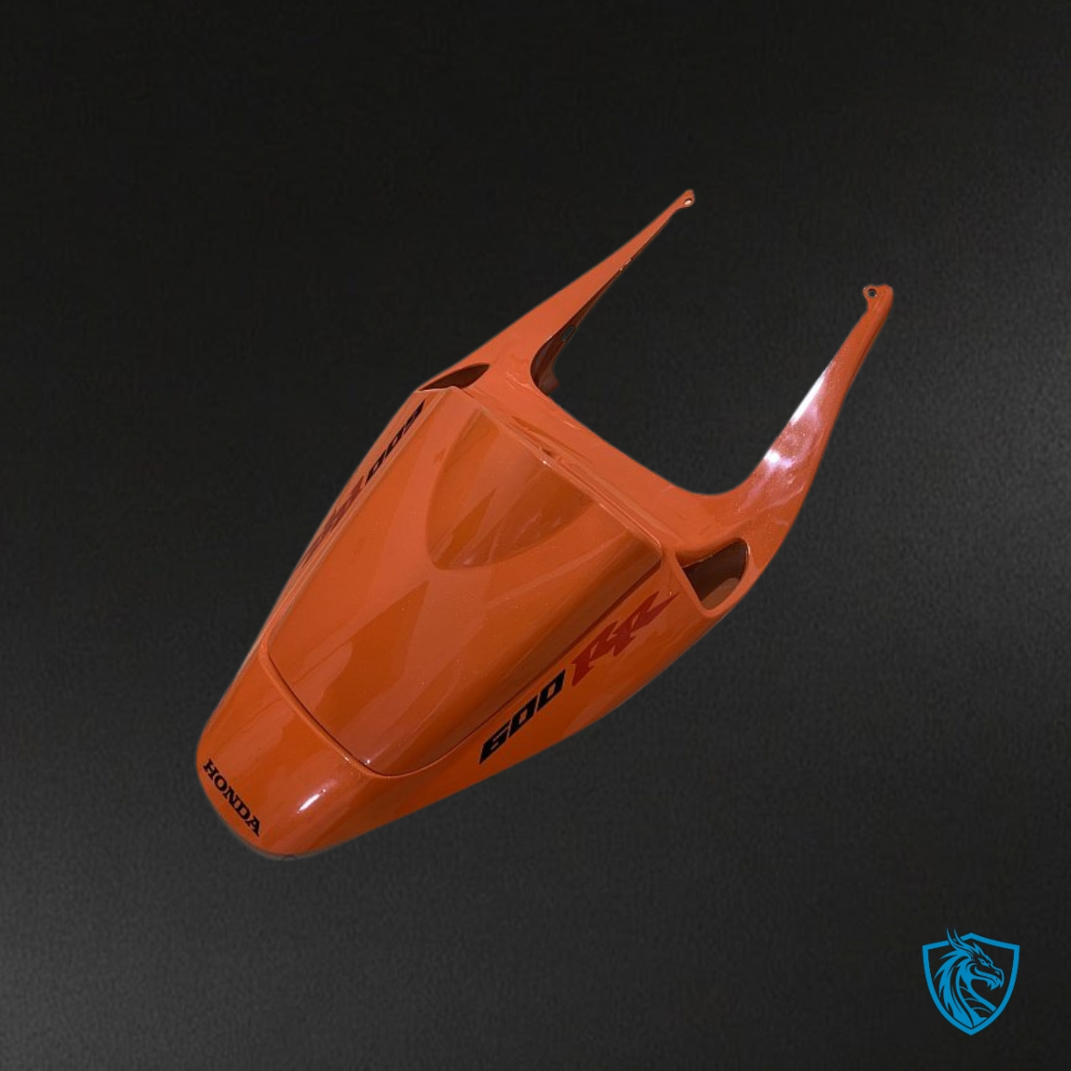 Honda CBR600RR (2005-2006) Orange & Black Flame Fairing Kit - Aftermarket ABS Bodywork