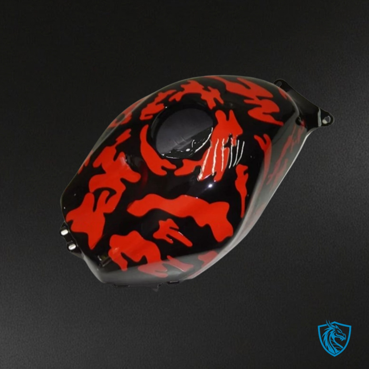 Honda CBR600RR (2005-2006) Red & Black Camo Fairing Kit | ABS Bodywork