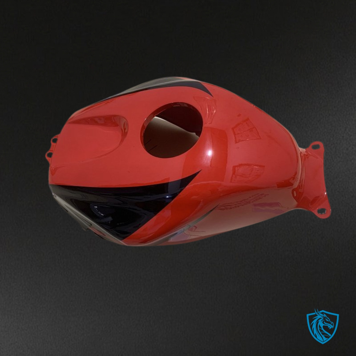 Honda CBR600RR (2005-2006) Gloss Red & Black - MERGEment Motorcycle Fairings Kit