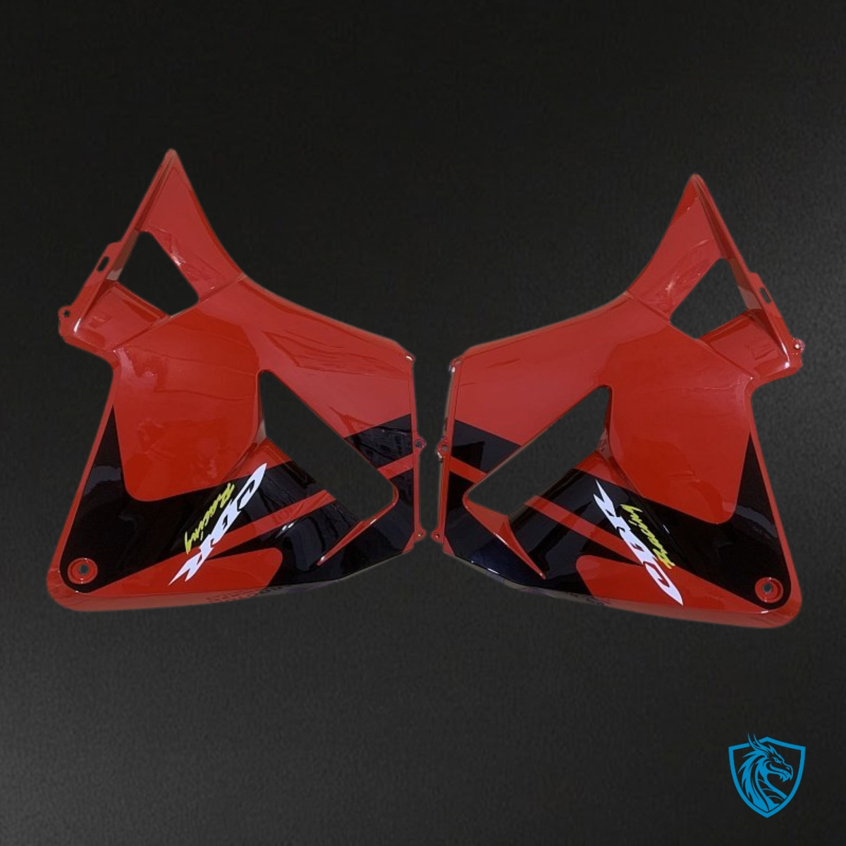 Honda CBR600RR (2005-2006) Gloss Red & Black - MERGEment Motorcycle Fairings Kit