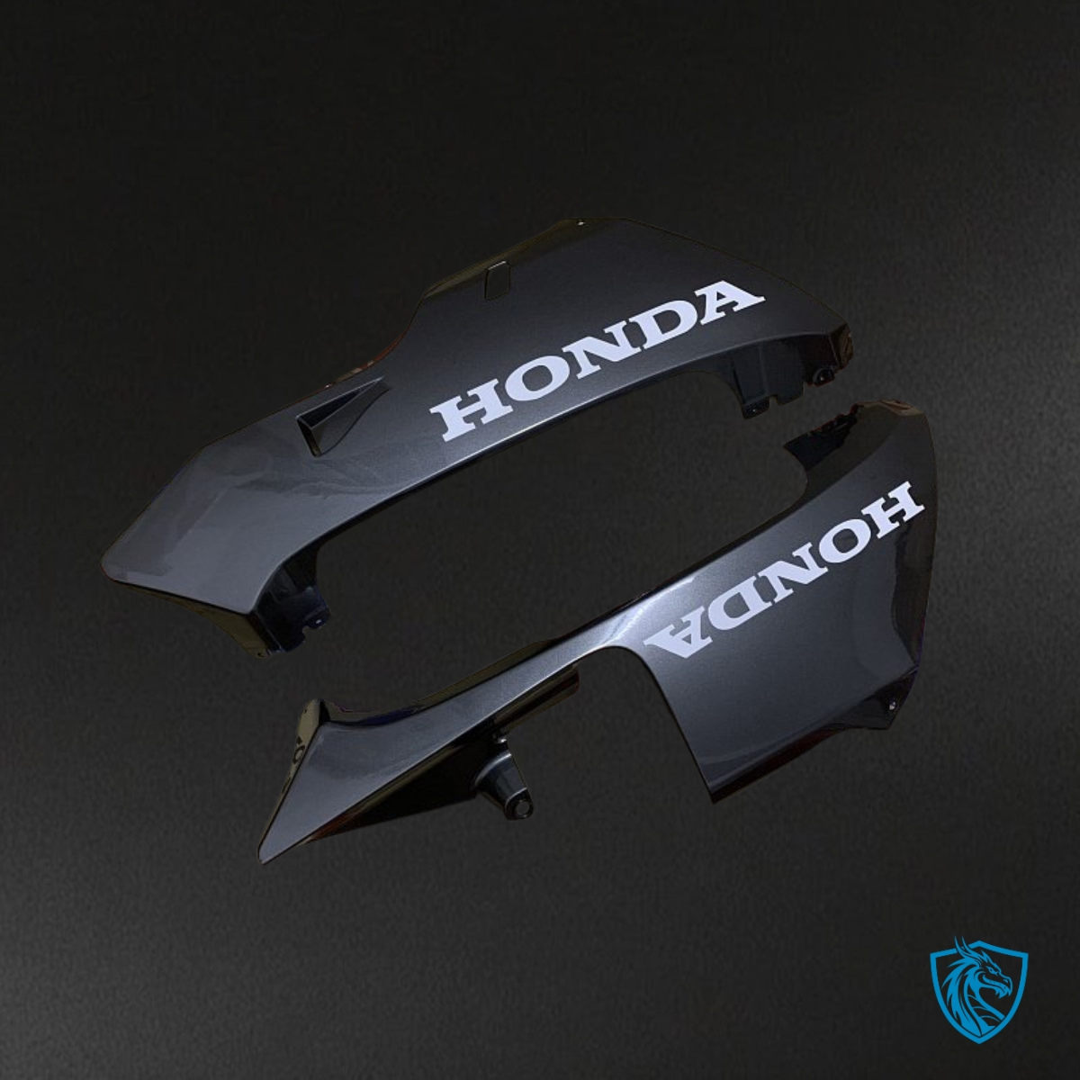 Honda CBR600RR (2005-2006) Red & Black with Logos - MERGEment Motorcycle Fairings Kit