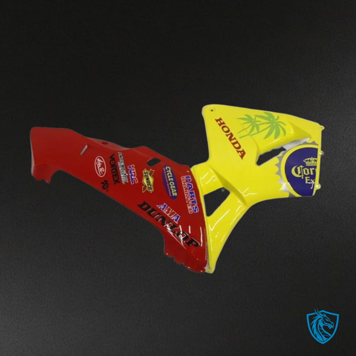 Honda CBR600RR (2005-2006) Red & Yellow Corona Extra Fairing Kit - Aftermarket ABS Bodywork
