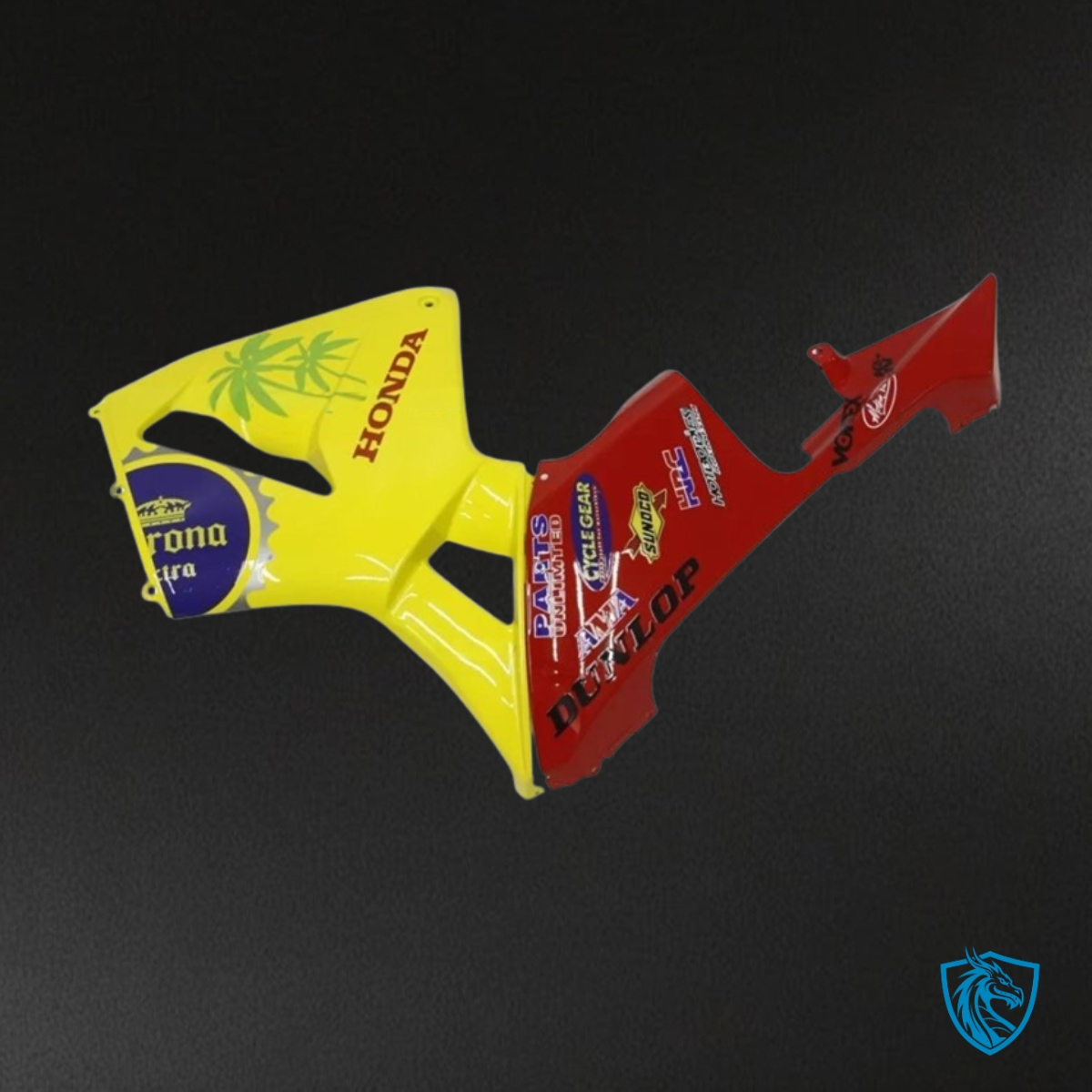 Honda CBR600RR (2005-2006) Red & Yellow Corona Extra Fairing Kit - Aftermarket ABS Bodywork