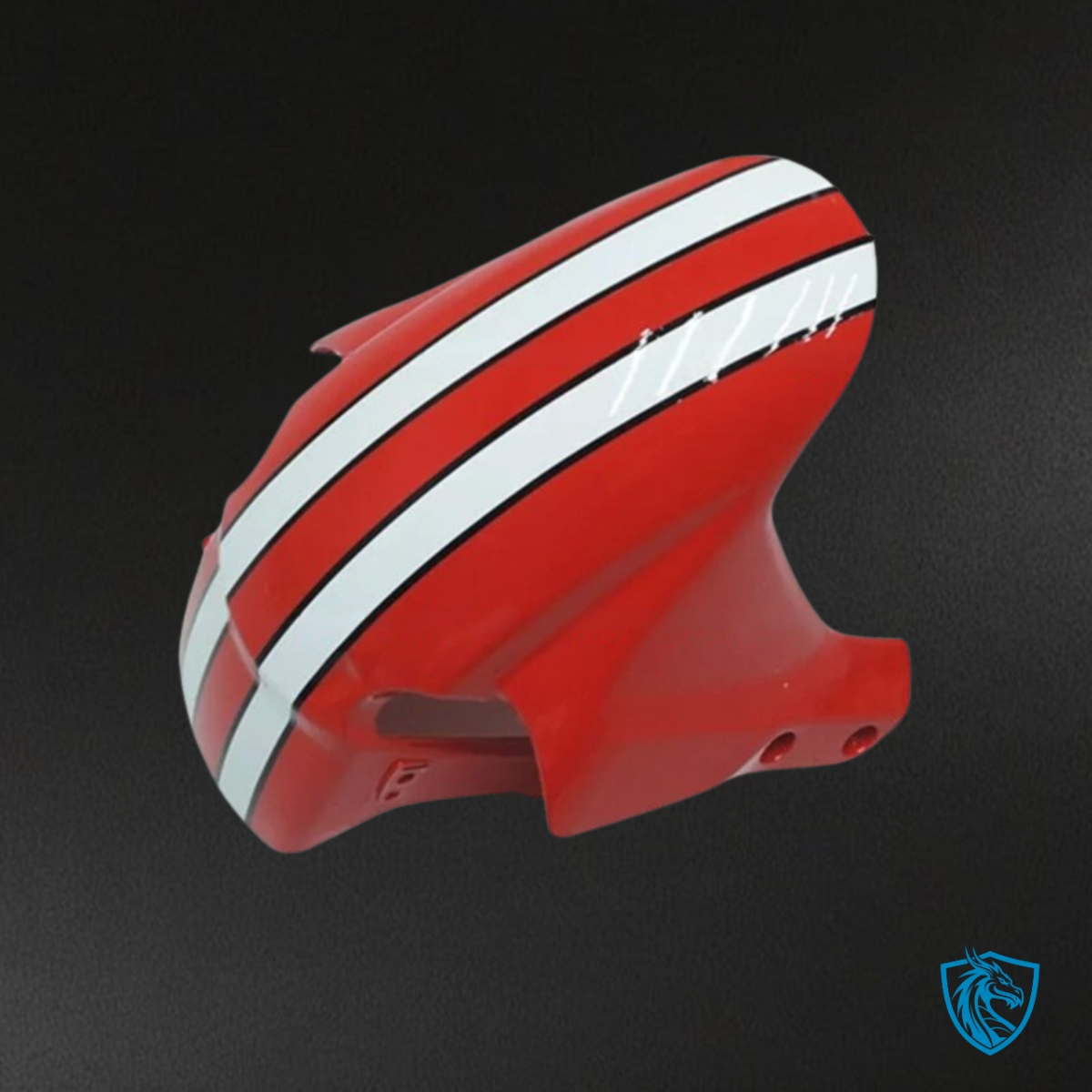 Honda CBR600RR (2005-2006) Red & White Stripes Fairing Kit | ABS Bodywork