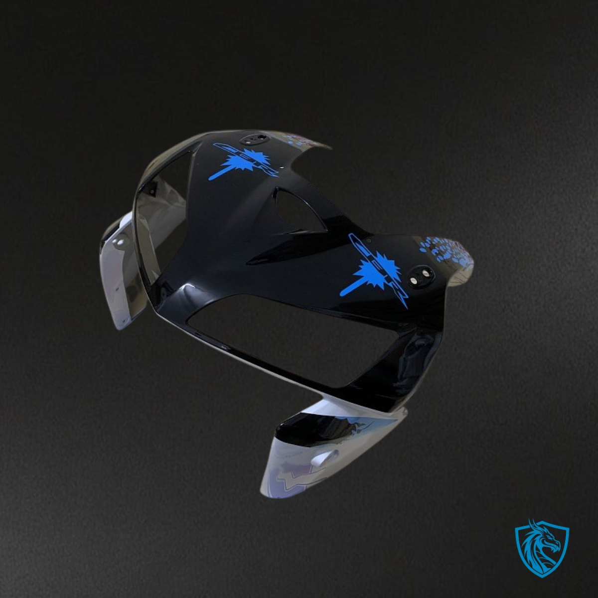 Honda CBR600RR (2005-2006) Glossy Blue, White & Black - Aftermarket ABS Bodywork