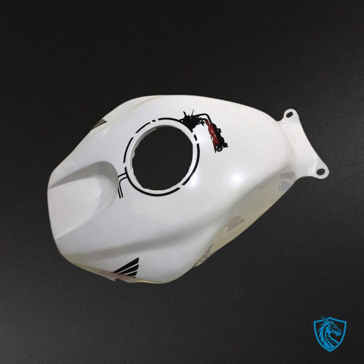 Honda CBR600RR (2005-2006) White & Black - MERGEment Motorcycle Fairings Kit