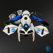 White, Blue & Black
