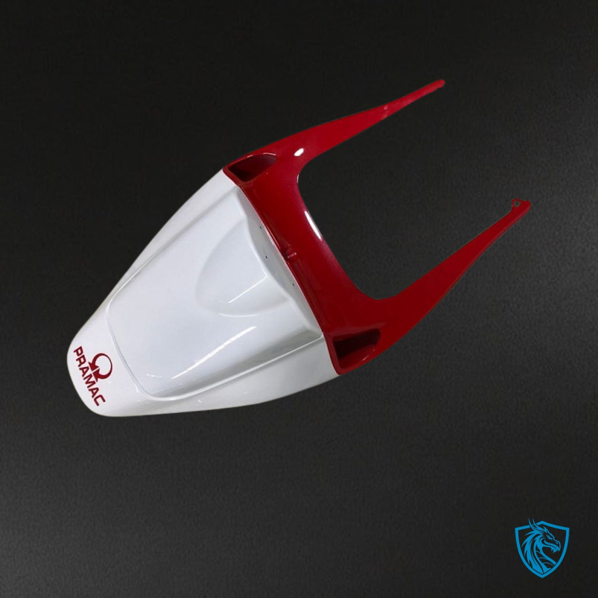 Honda CBR600RR (2005-2006) White & Red - Custom ABS Fairing Kit