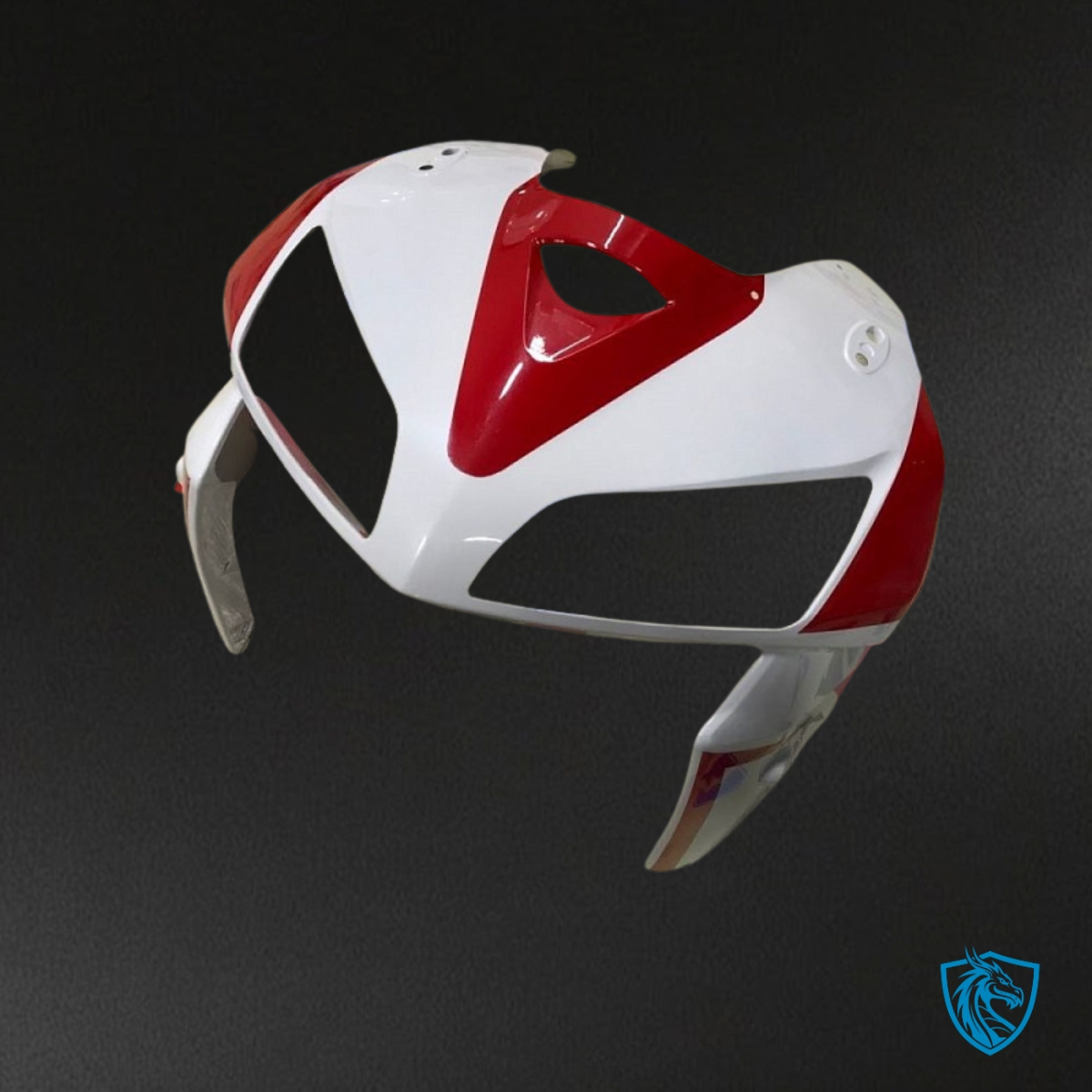 Honda CBR600RR (2005-2006) White & Red - Custom ABS Fairing Kit
