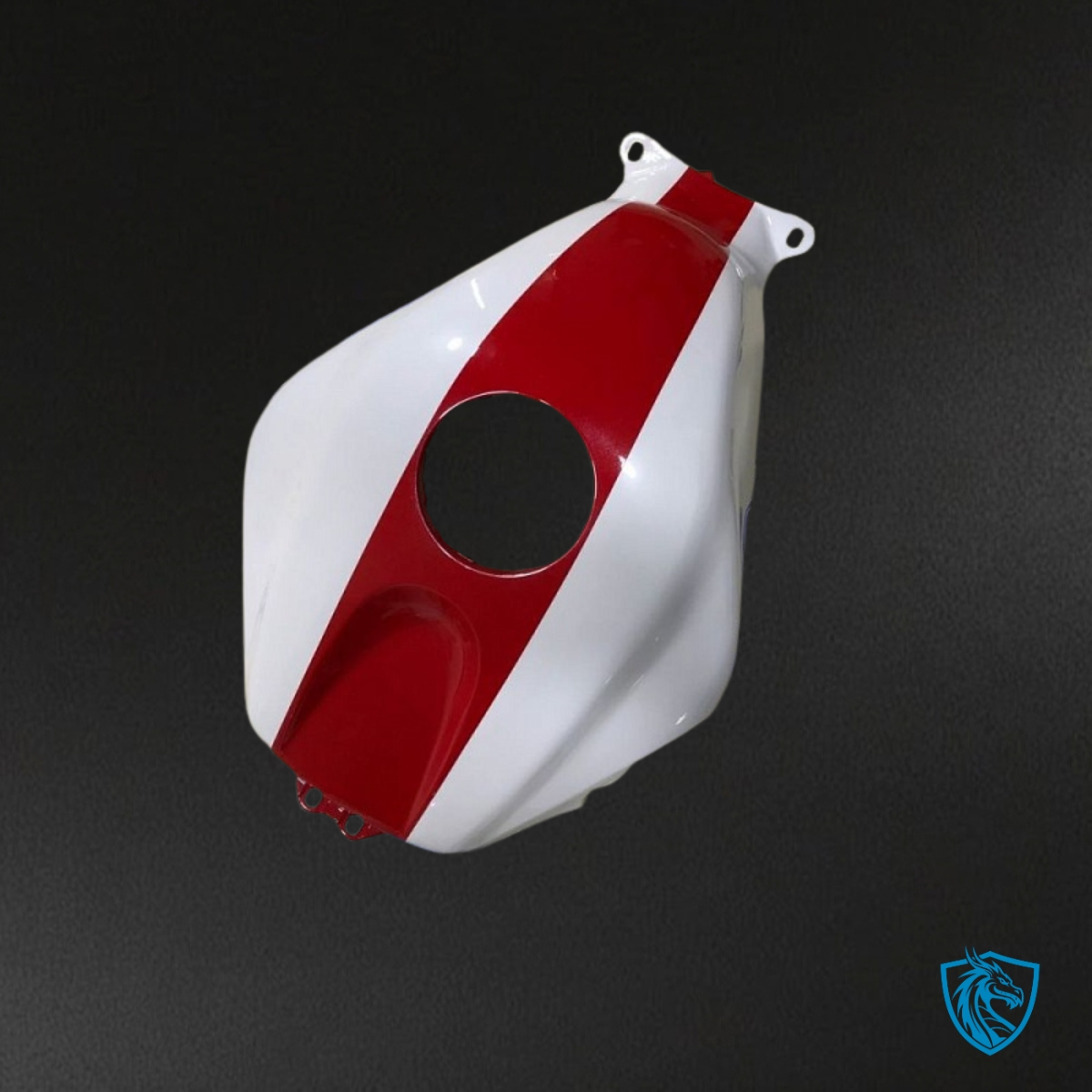 Honda CBR600RR (2005-2006) White & Red - Custom ABS Fairing Kit