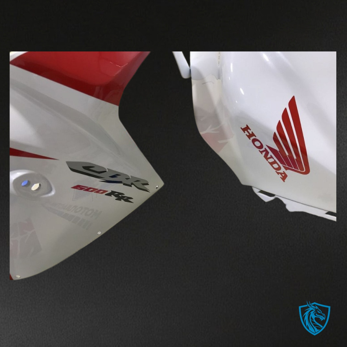Honda CBR600RR (2005-2006) White & Red Fairing Kit | ABS Bodywork
