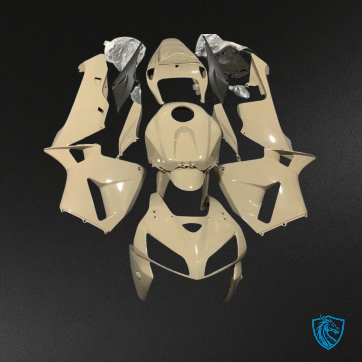 Honda CBR600RR (2005-2006) Beige Plastic Kit - MERGEment Motorcycle Fairings Kit