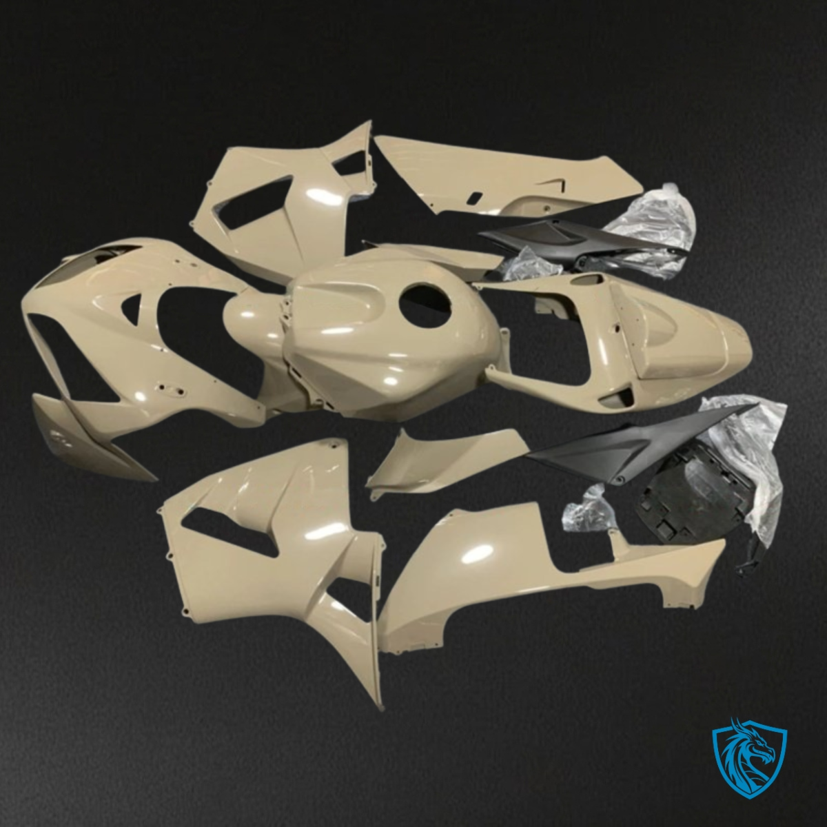 Honda CBR600RR (2005-2006) Beige Plastic Kit - MERGEment Motorcycle Fairings Kit
