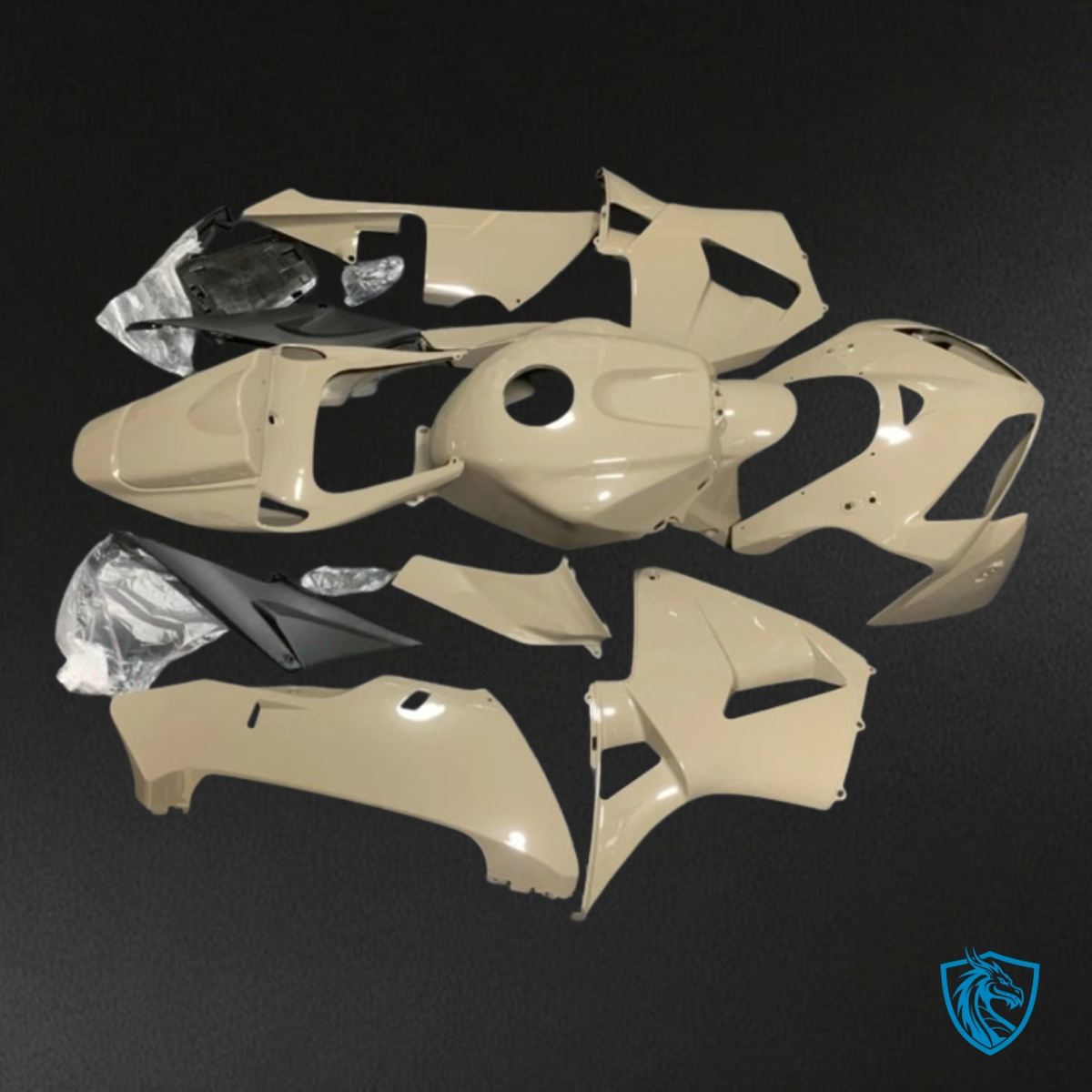 Honda CBR600RR (2005-2006) Beige Plastic Kit - MERGEment Motorcycle Fairings Kit