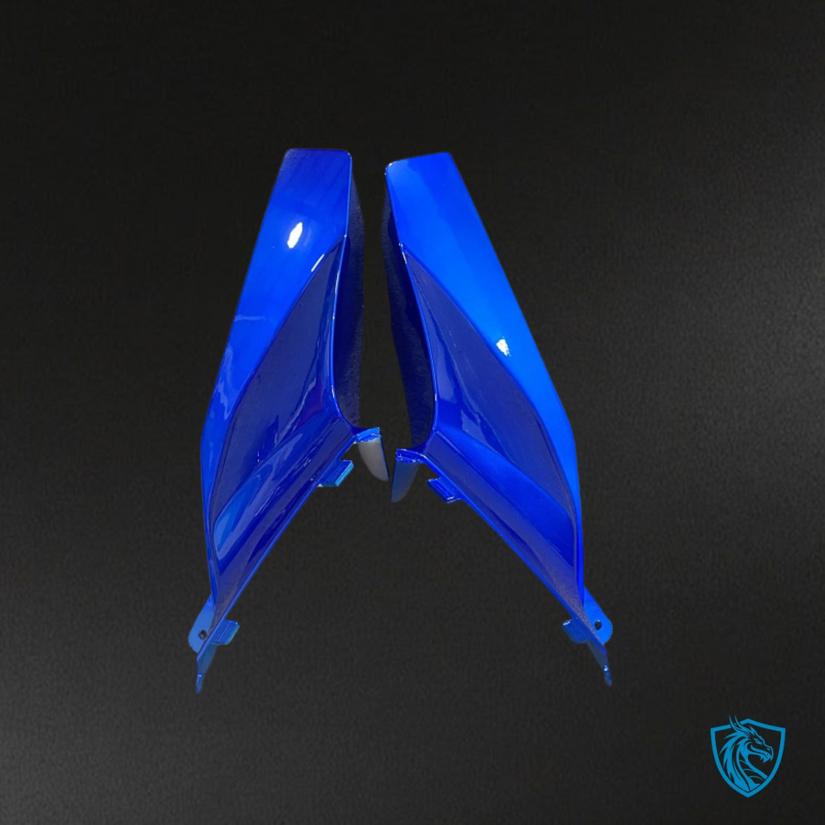 Honda CBR600RR (2005-2006) Yellow, Blue & Movistar Red - Custom ABS Fairing Kit