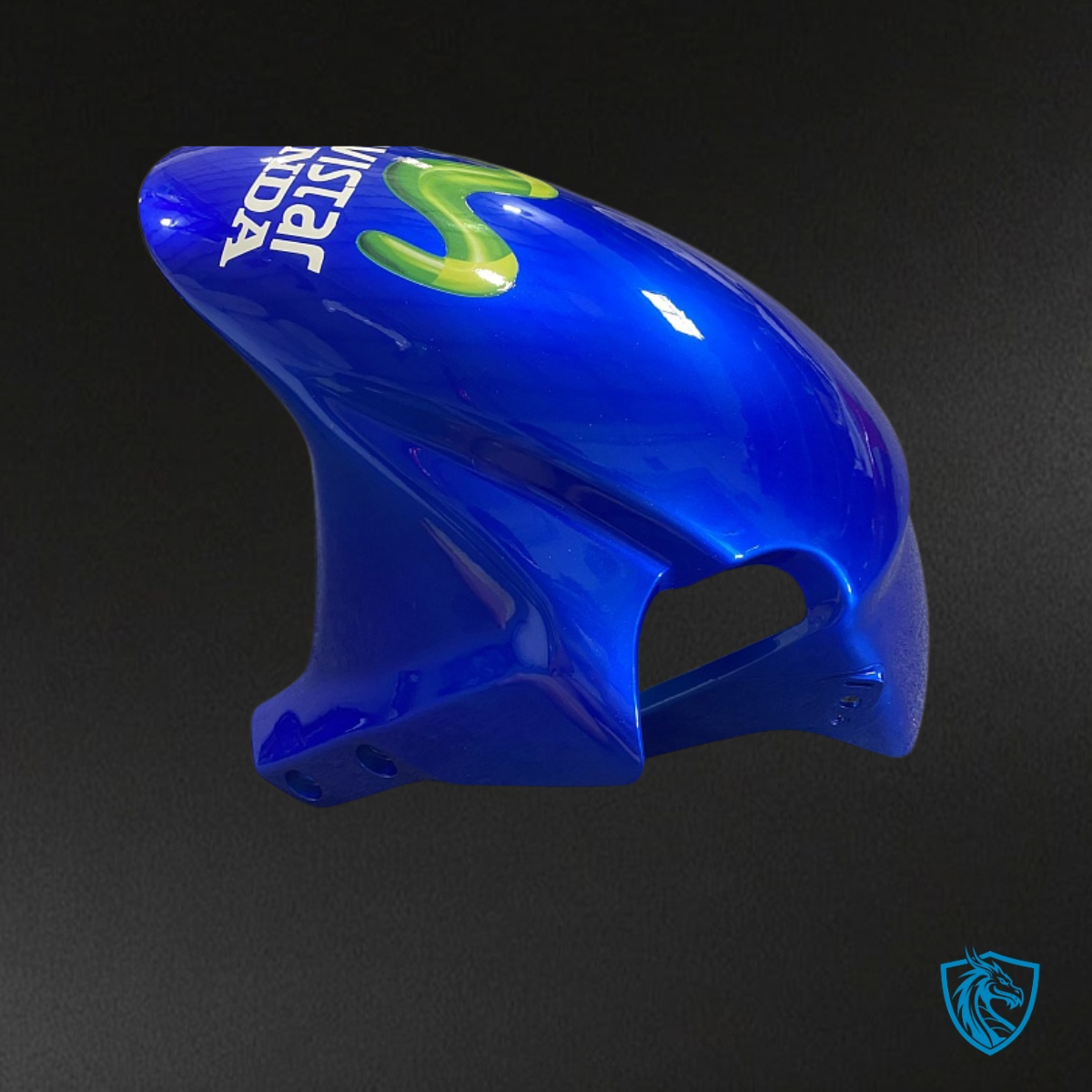 Honda CBR600RR (2005-2006) Yellow, Blue & Movistar Red - Custom ABS Fairing Kit