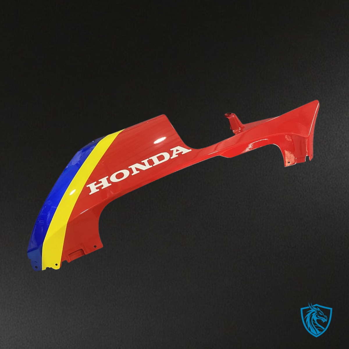 Honda CBR600RR (2005-2006) Yellow, Blue & Movistar Red - Custom ABS Fairing Kit