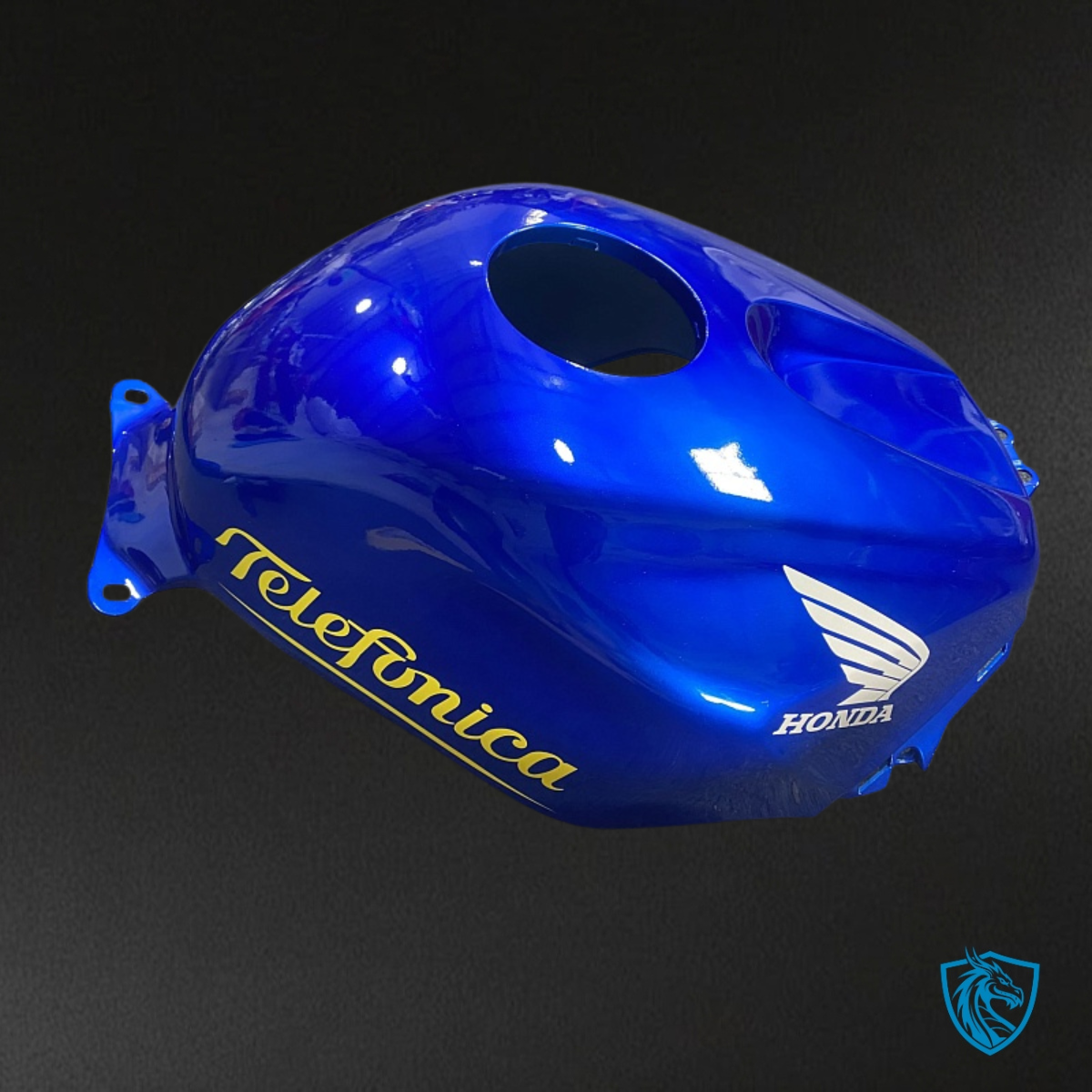 Honda CBR600RR (2005-2006) Blue, Red & Yellow Movistar Fairing Kit - Aftermarket ABS Bodywork