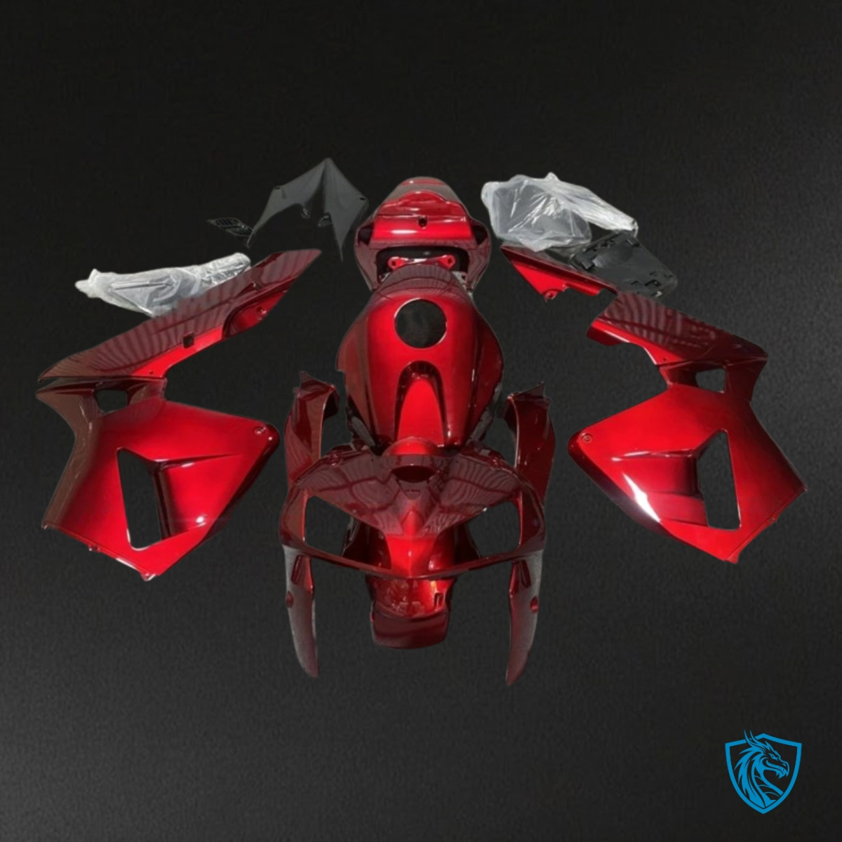 Honda CBR600RR (2005-2006) Glossy Red Fairing Kit | ABS Bodywork