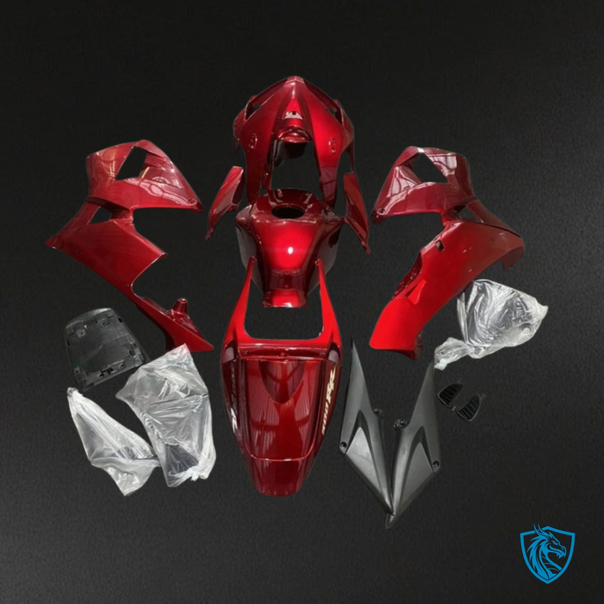 Honda CBR600RR (2005-2006) Glossy Red Fairing Kit | ABS Bodywork