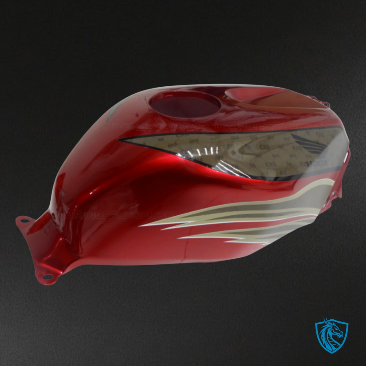 Honda CBR600RR (2005-2006) Red Pegasus Fairing Kit - Aftermarket ABS Bodywork
