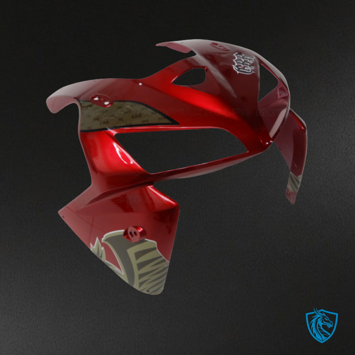 Honda CBR600RR (2005-2006) Red Pegasus Fairing Kit - Aftermarket ABS Bodywork