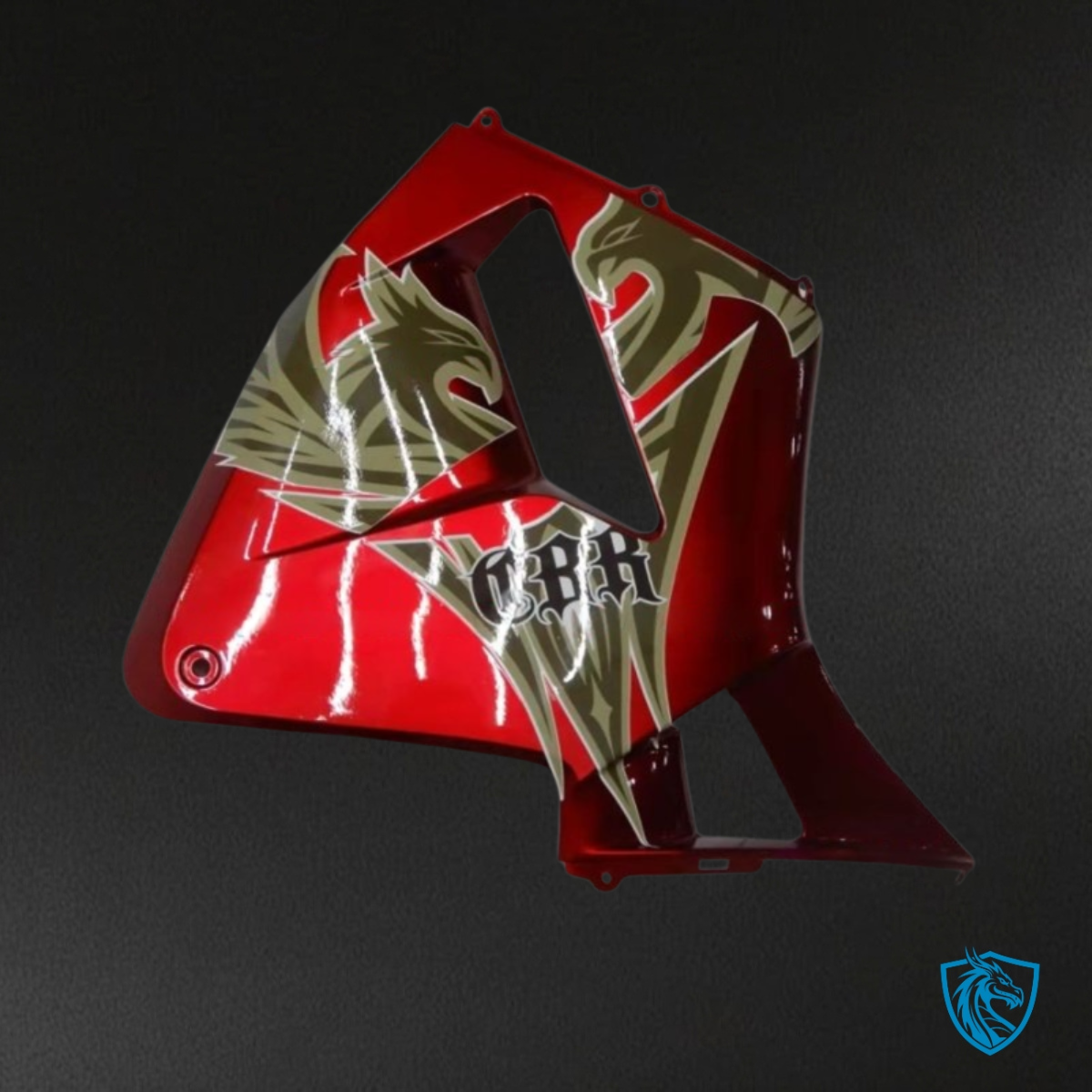 Honda CBR600RR (2005-2006) Red Pegasus Fairing Kit - Aftermarket ABS Bodywork