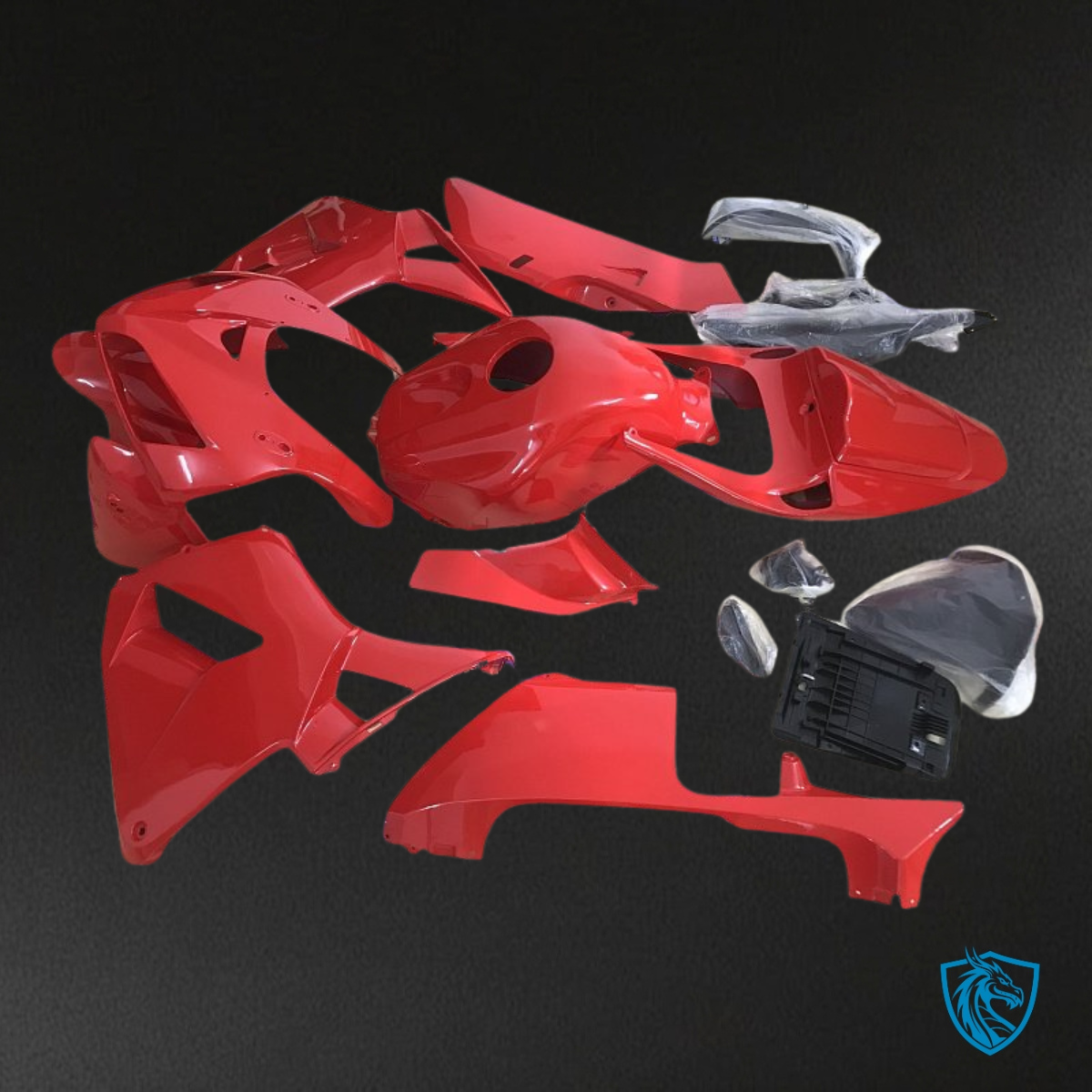Honda CBR600RR (2005-2006) Red Fairing Kit | ABS Bodywork