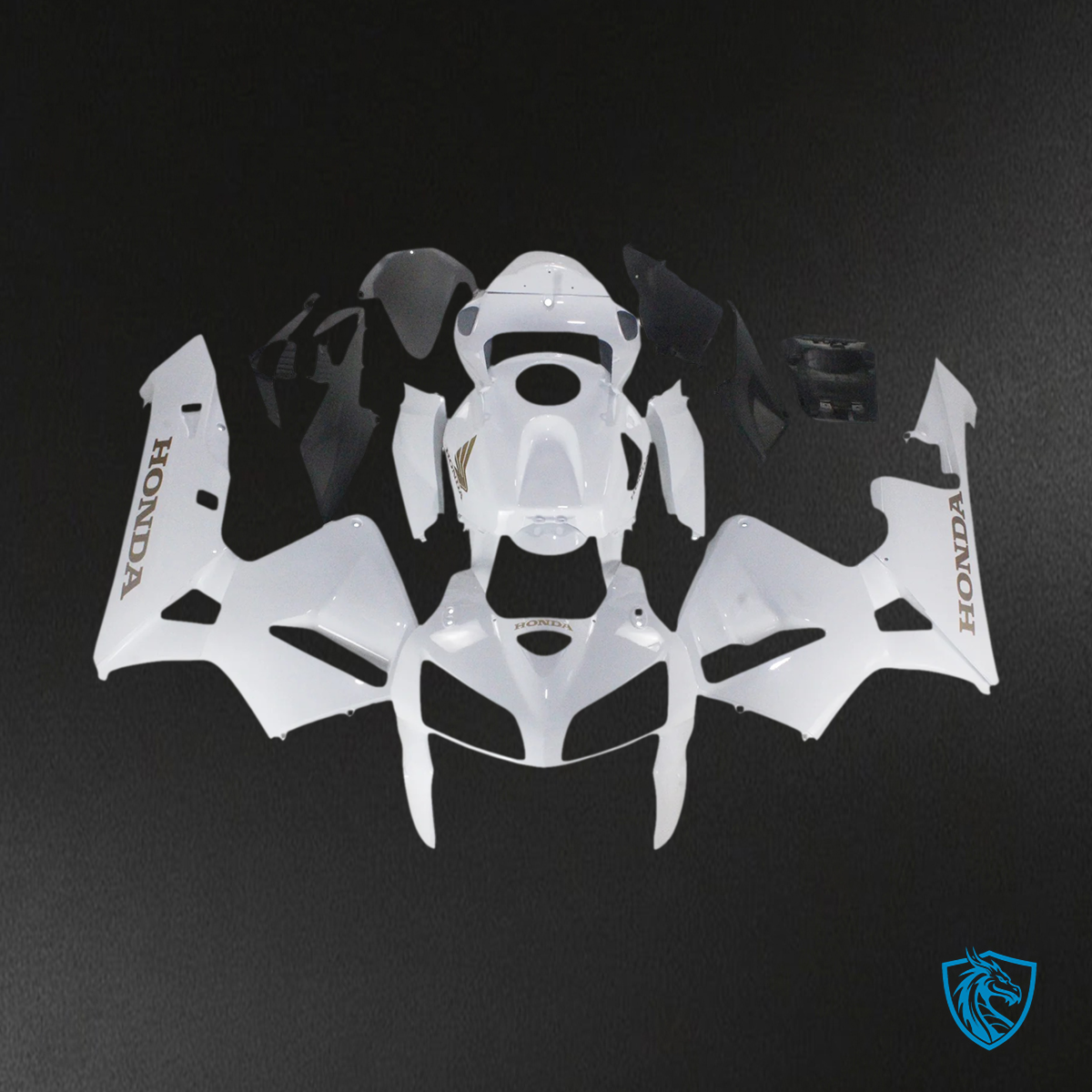 Honda CBR600RR (2005-2006) White - Fairing Kit