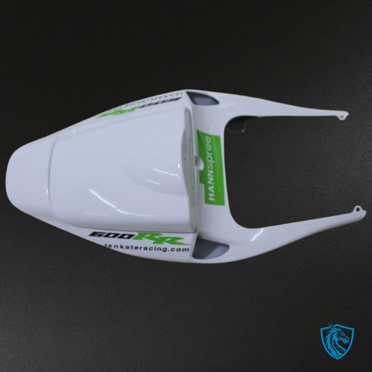 Honda CBR600RR (2005-2006) White & Green with Logo - MERGEment Motorcycle Fairings Kit