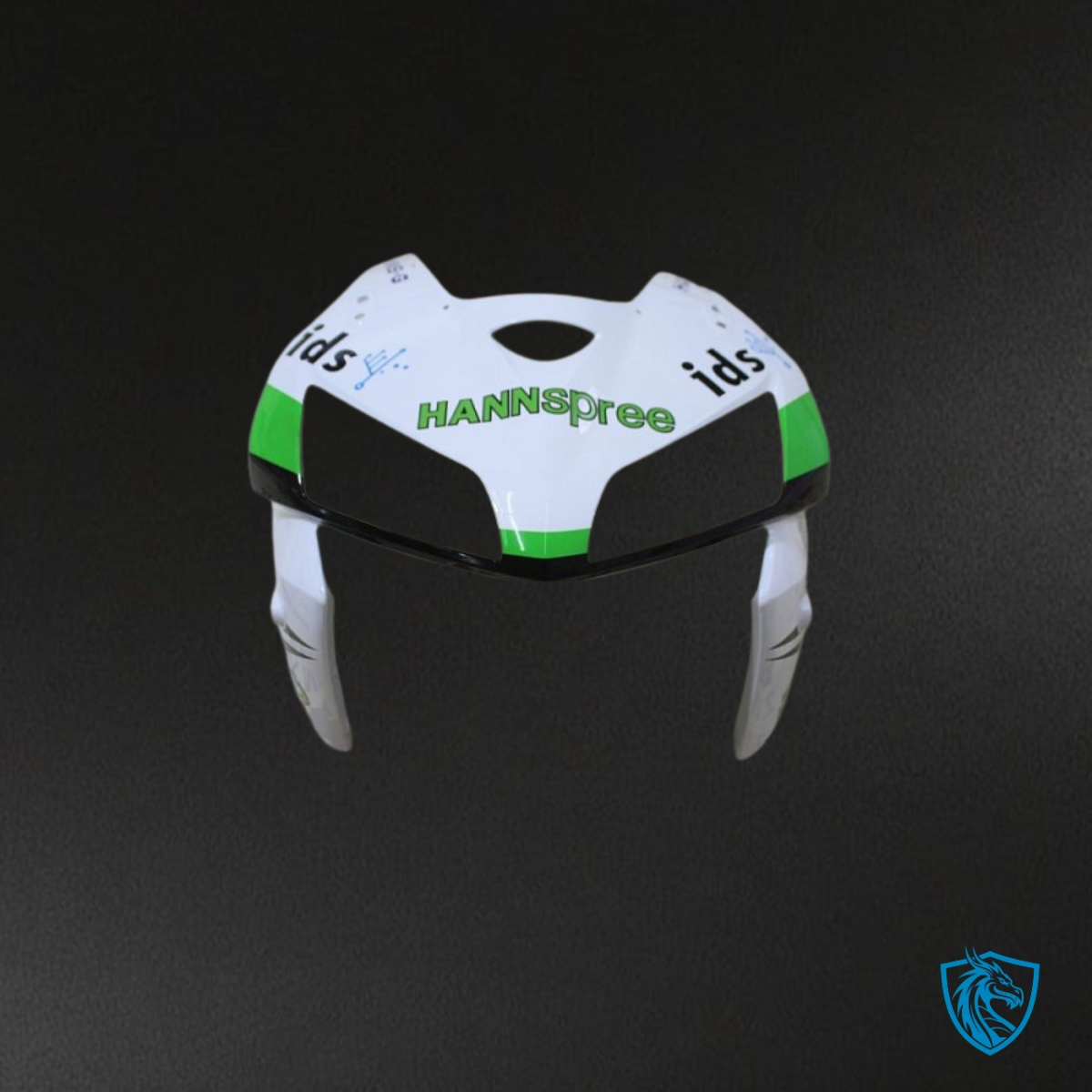 Honda CBR600RR (2005-2006) White & Green with Logo - MERGEment Motorcycle Fairings Kit