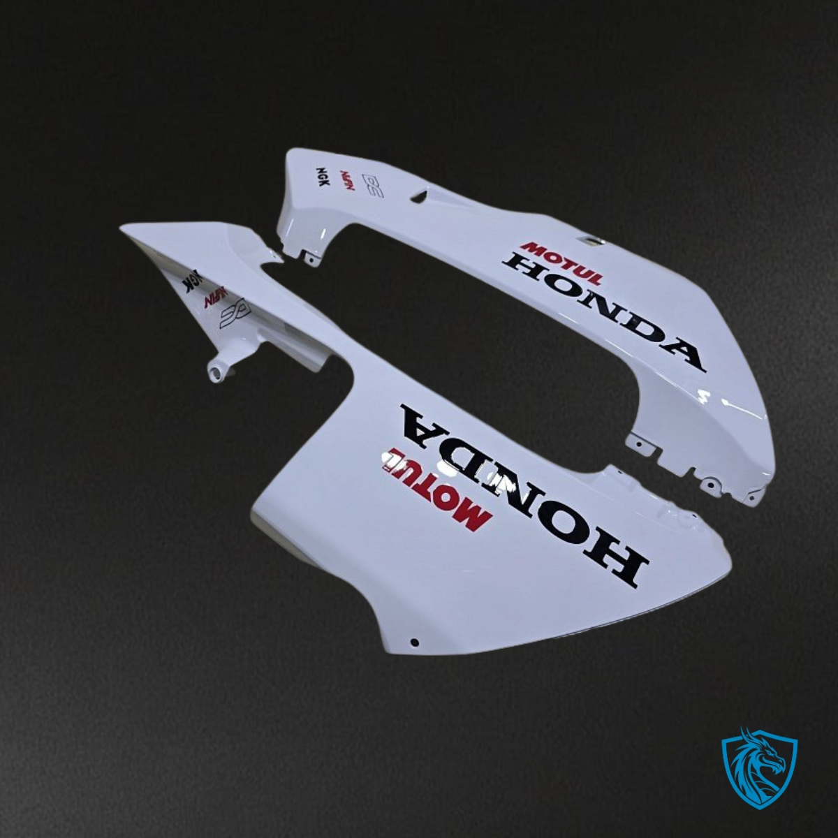 Honda CBR600RR (2005-2006) White Fairing Kit - Aftermarket ABS Bodywork