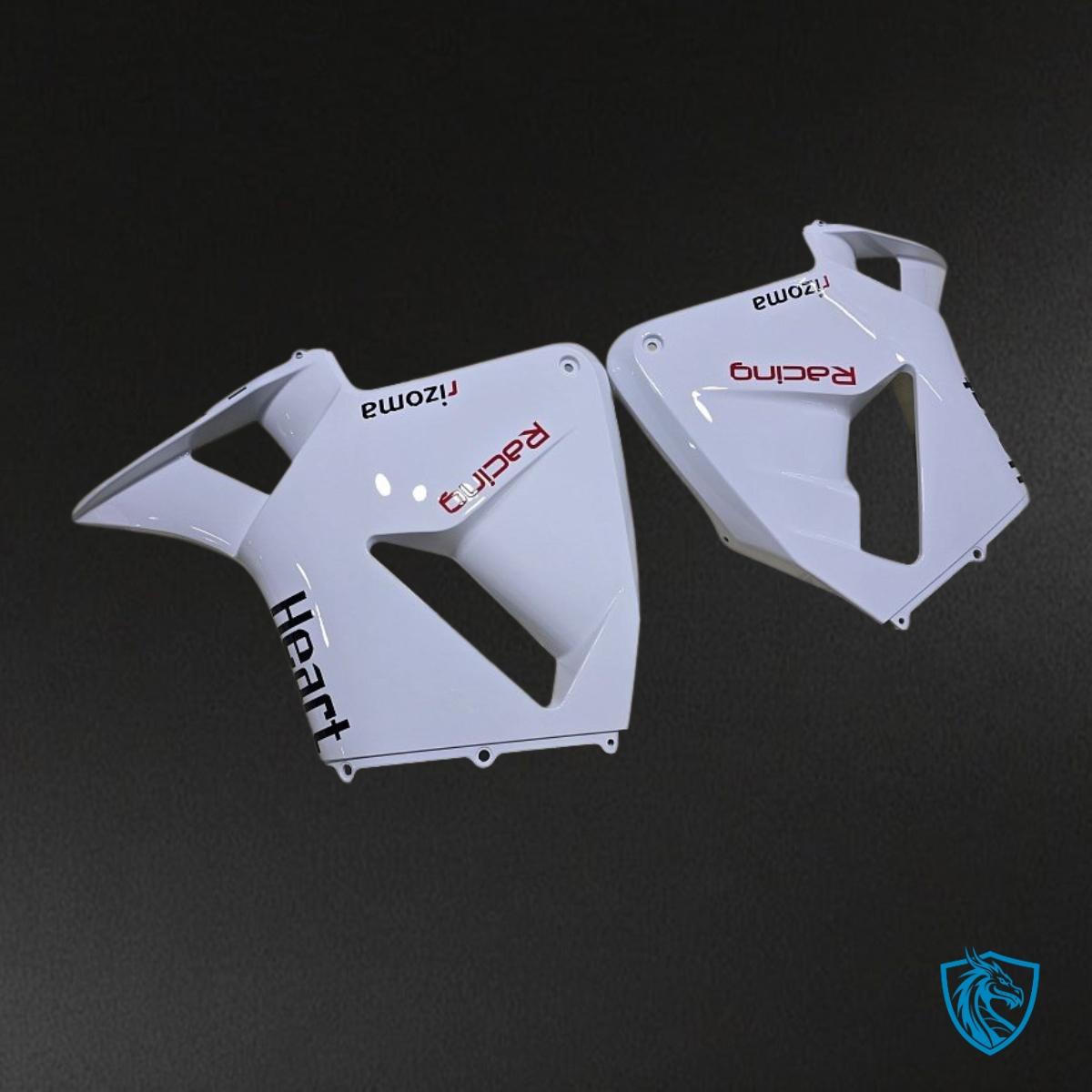 Honda CBR600RR (2005-2006) White Fairing Kit - Aftermarket ABS Bodywork