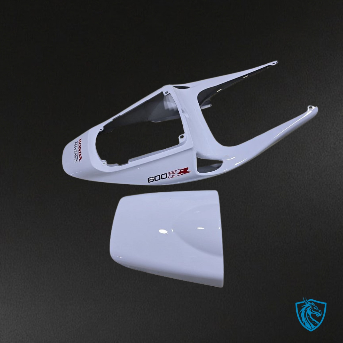 Honda CBR600RR (2005-2006) White Fairing Kit - Aftermarket ABS Bodywork