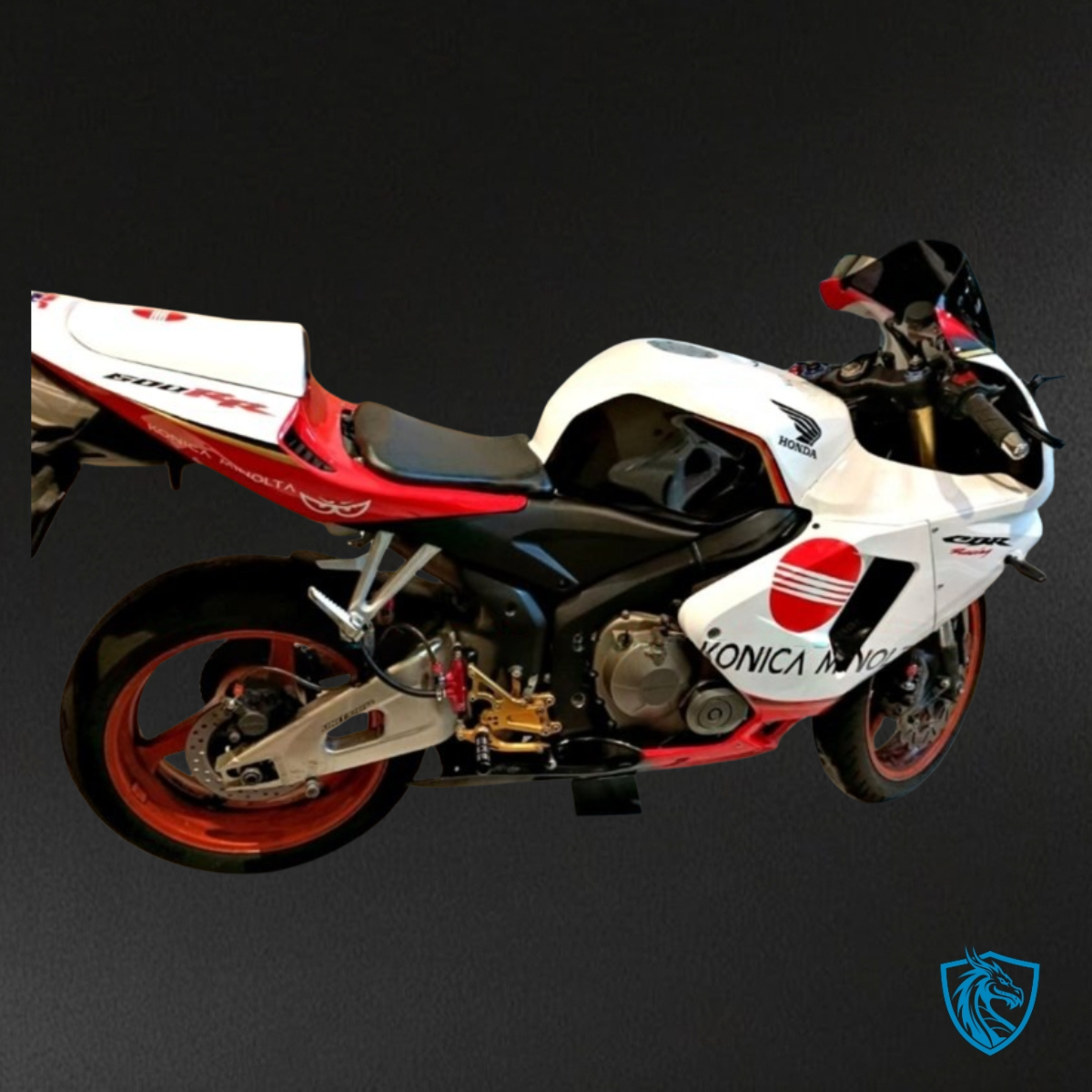 Honda CBR600RR (2005-2006) White, Red & Black Fairing Kit | ABS Bodywork