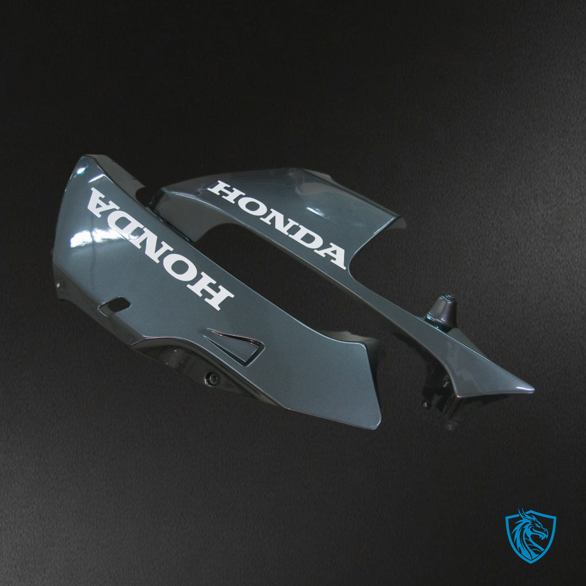 Honda CBR600RR (2005-2006) White & Black Racing Generic Fairings Kit - Aftermarket ABS Bodywork