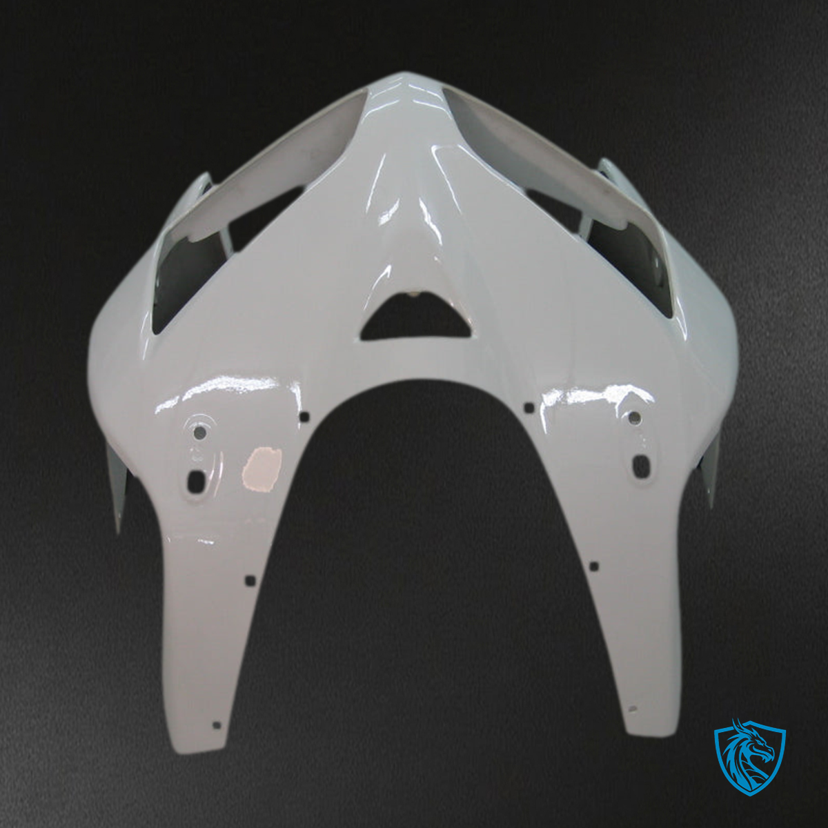 Honda CBR600RR (2005-2006) White & Black Racing Generic Fairings Kit - Aftermarket ABS Bodywork