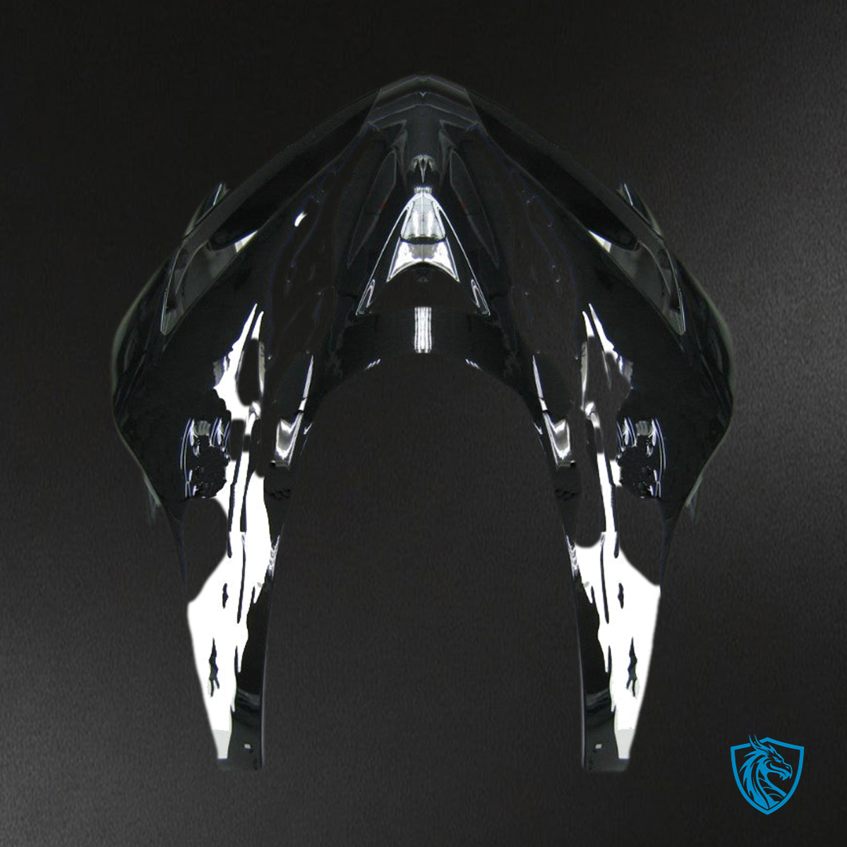 Honda CBR600RR (2005-2006) White & Black Tribal Racing Generic - Custom ABS Fairing Kit