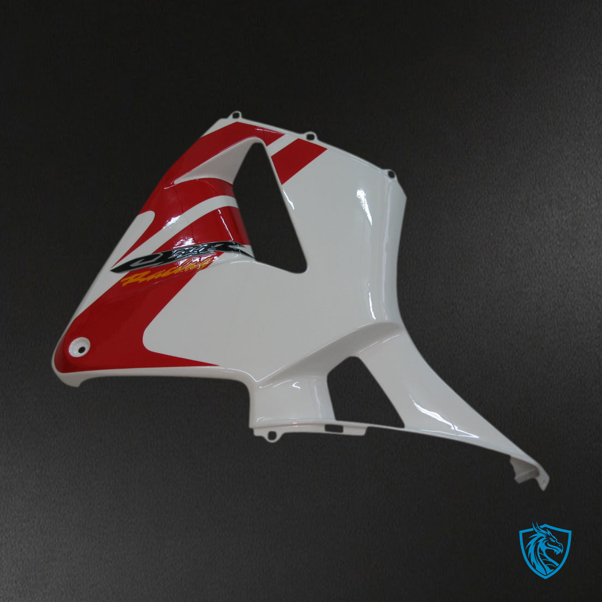 Honda CBR600RR (2005-2006) White & Red Racing Generic Fairings Kit | ABS Bodywork