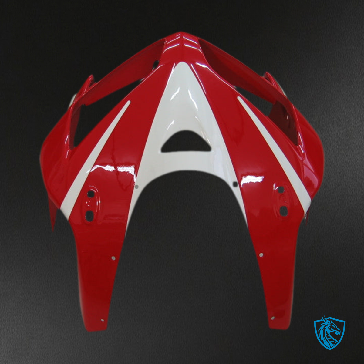 Honda CBR600RR (2005-2006) White & Red Racing Generic Fairings Kit | ABS Bodywork