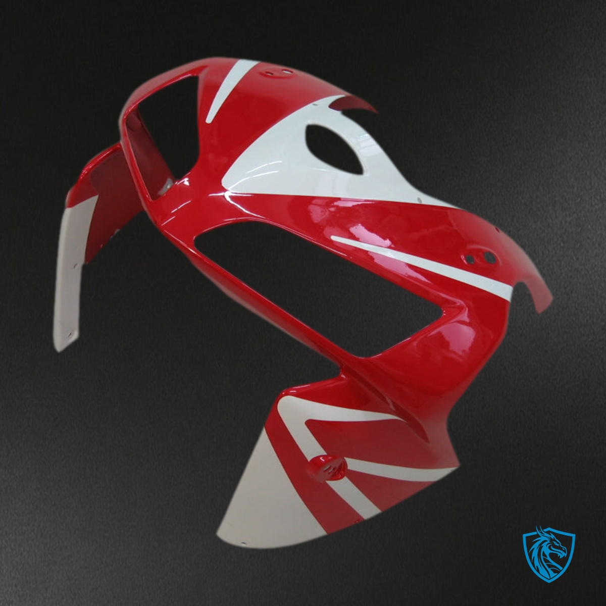 Honda CBR600RR (2005-2006) White & Red Racing Generic Fairings Kit | ABS Bodywork