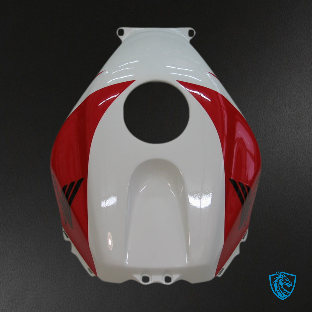 Honda CBR600RR (2005-2006) White & Red Racing Generic Fairings Kit | ABS Bodywork