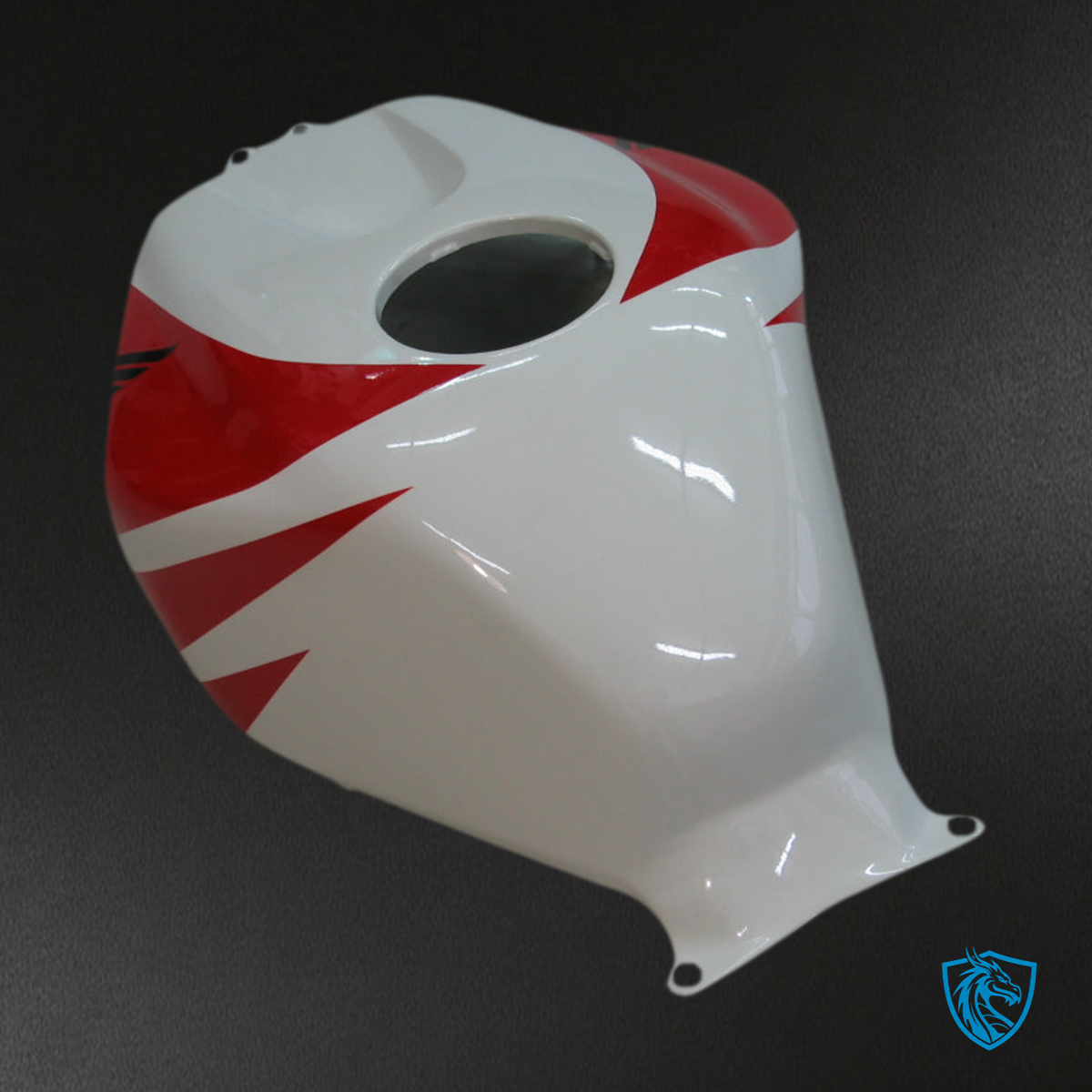 Honda CBR600RR (2005-2006) White & Red Racing Generic Fairings Kit | ABS Bodywork