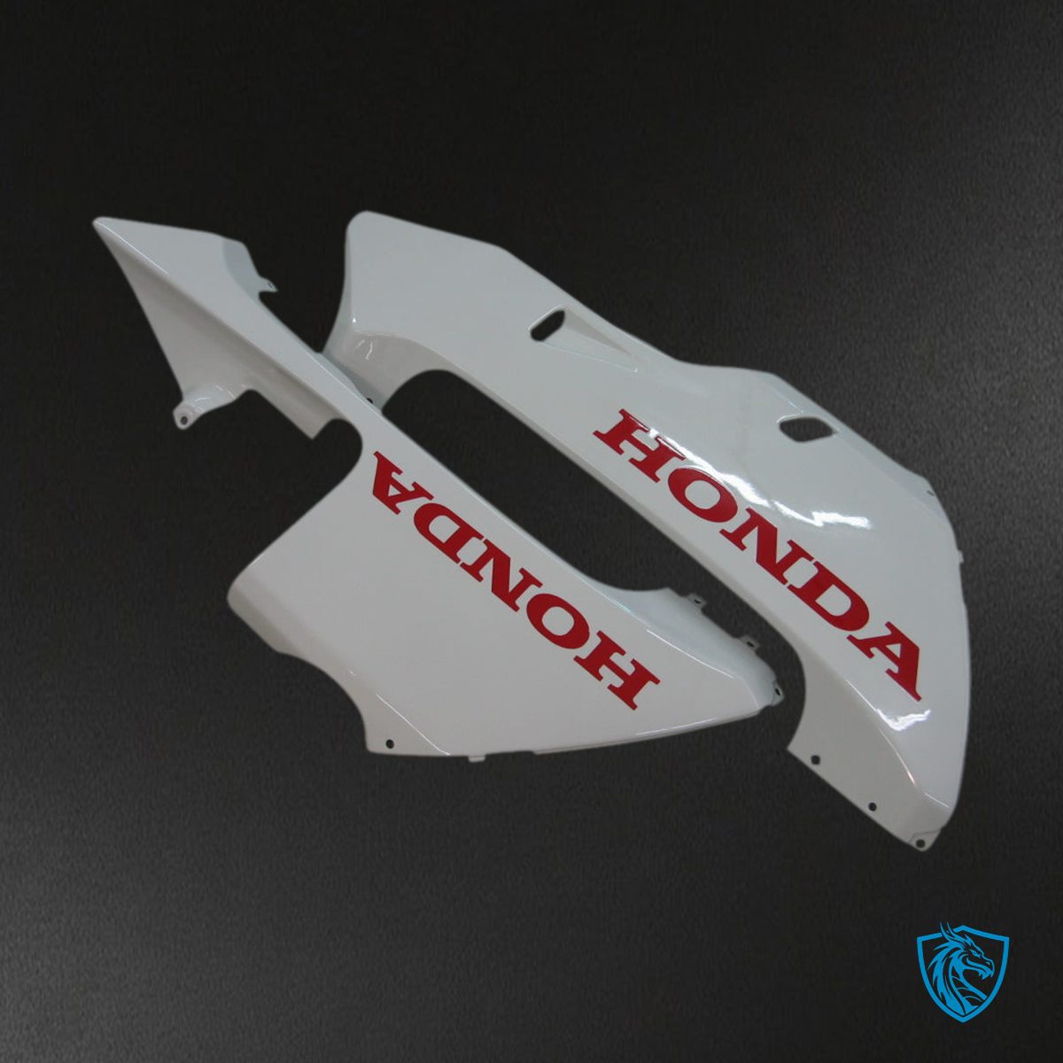 Honda CBR600RR (2005-2006) White & Red Racing Generic Fairings Kit | ABS Bodywork