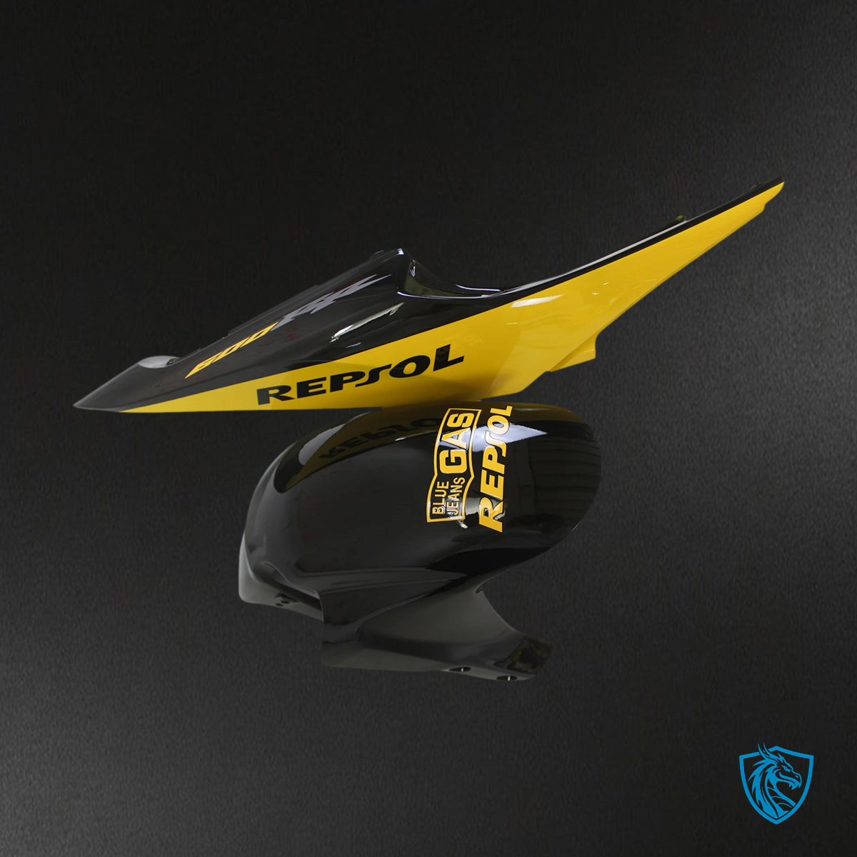 Honda CBR600RR (2005-2006) Yellow & Black - Fairing Kit