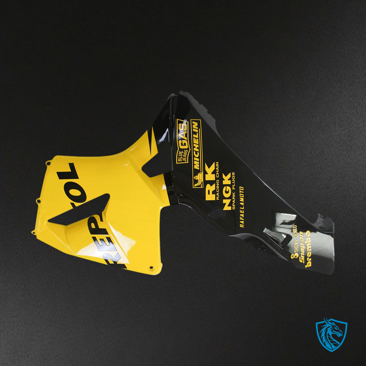 Honda CBR600RR (2005-2006) Yellow & Black - Fairing Kit