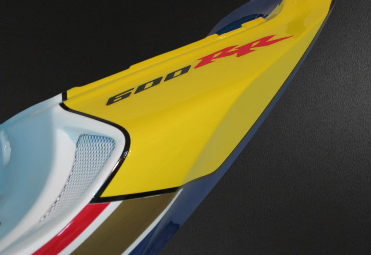 Honda CBR600RR (2005-2006) Yellow & Blue Style2 - Fairing Kit