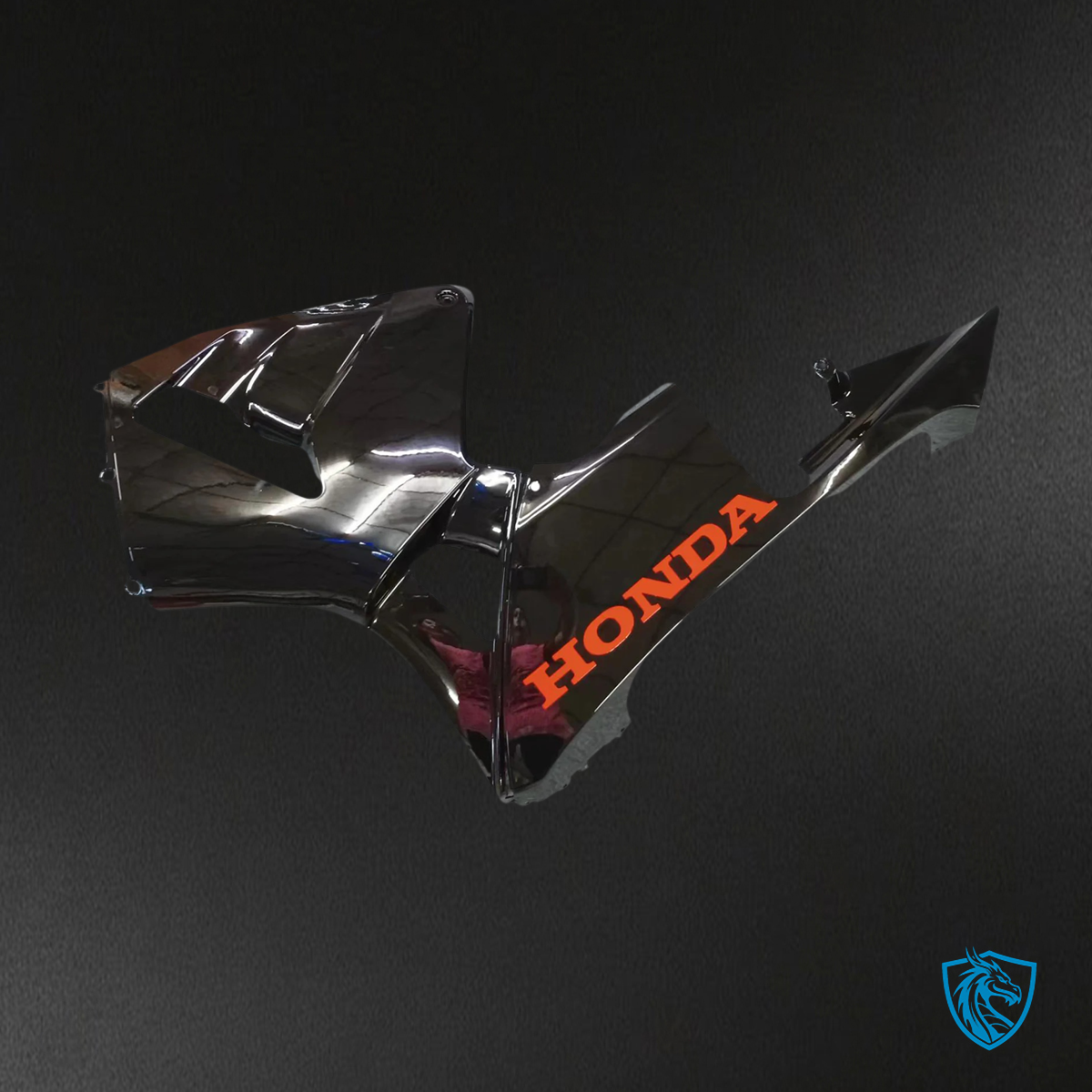 Honda CBR600RR (2005 2006) Black with Red Logo - Fairing Kit