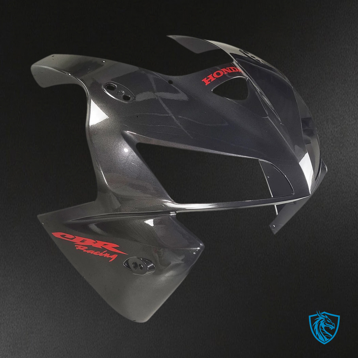Honda CBR600RR (2005 2006) Black with Red Logo - Fairing Kit